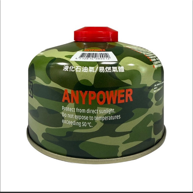 卡旺 高山瓦斯 230g/450g 瓦斯罐, 1個, 230g