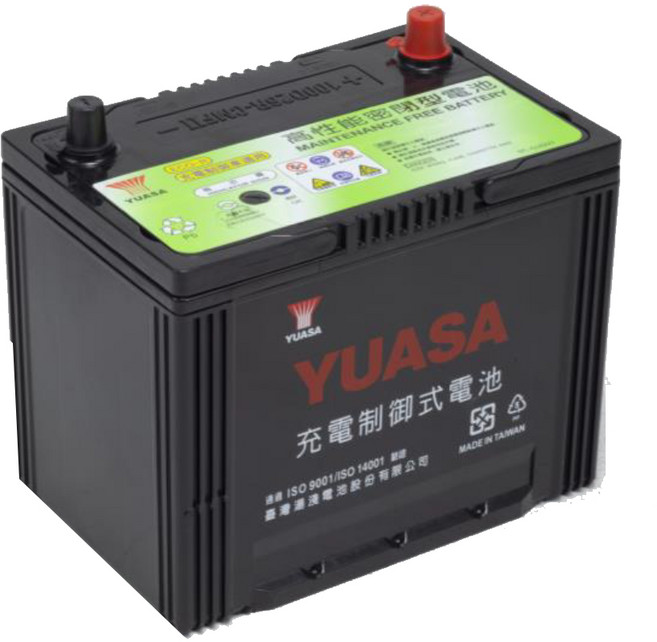 湯淺【車用電瓶】100D26L/R 免加水 CMF 80D26L 85D26L GT80DL加強版, 1個, YU-100D26L, 1L