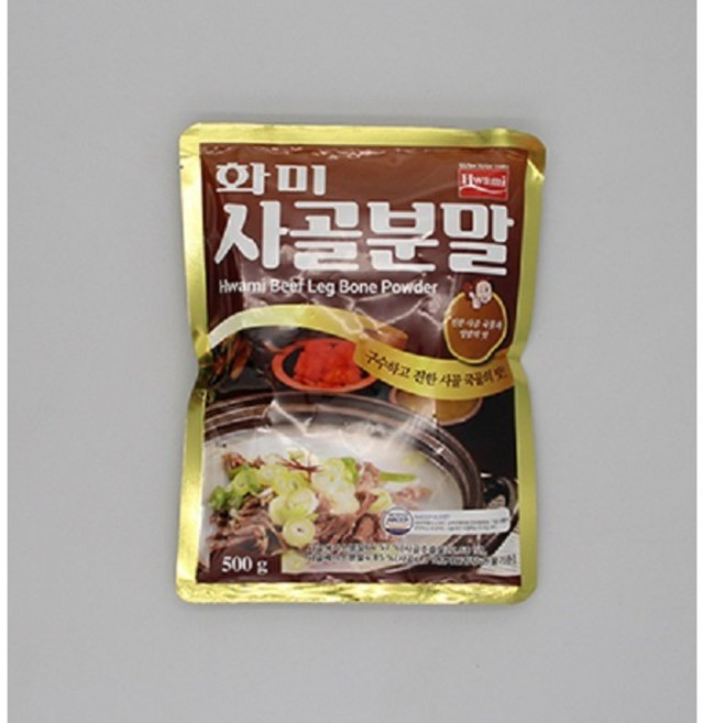 화미 사골분말, 500g, 2개