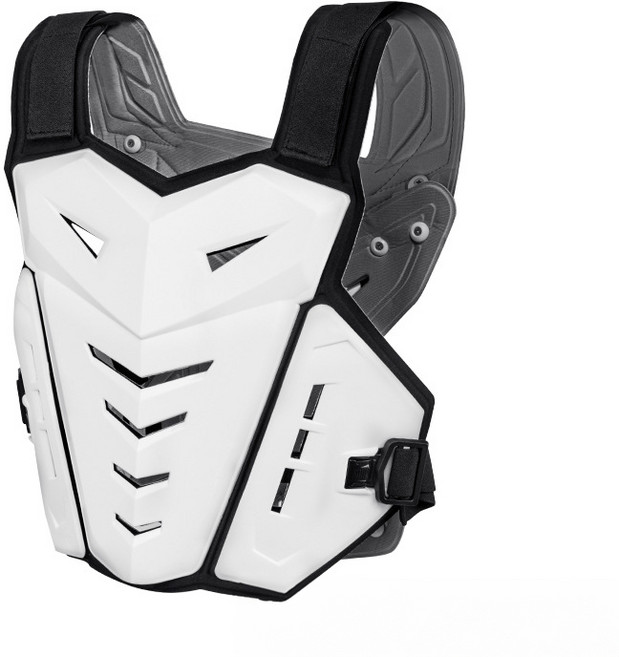 알나인 오토바이 상체 보호대 바이크 프로텍터 SLT202, 1개, 화이트