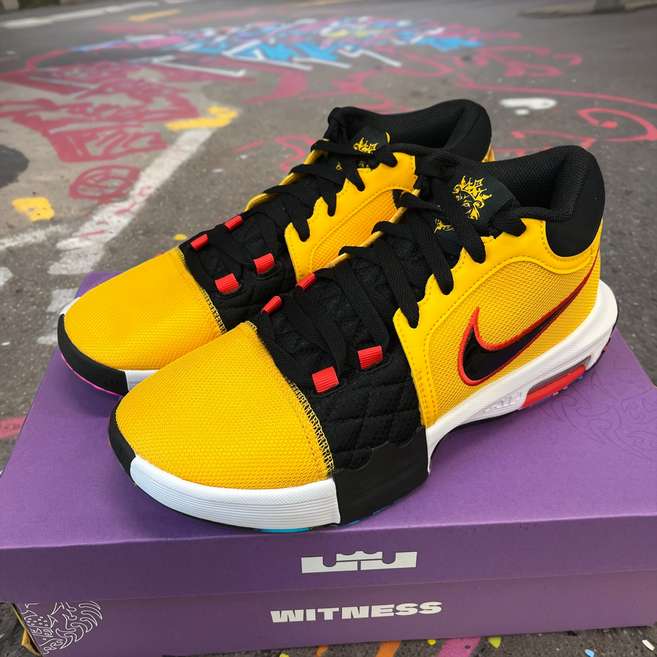나이키 르브론 위트니스 8 EP 유니버시티 골드 라이트 크림슨 옐로우 노랑 남녀공용 스니커즈 운동화 농구화 신발 패션화 데일리화
