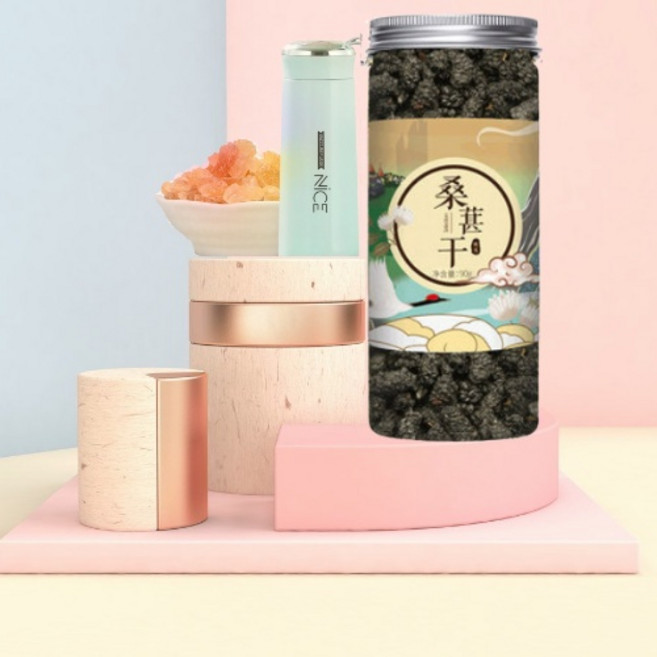 【膳農坊 電子發票】 桑葚 檢測合格 桑葚乾 桑葚茶 90g/罐 桑椹 桑椹茶 桑椹乾, 1個
