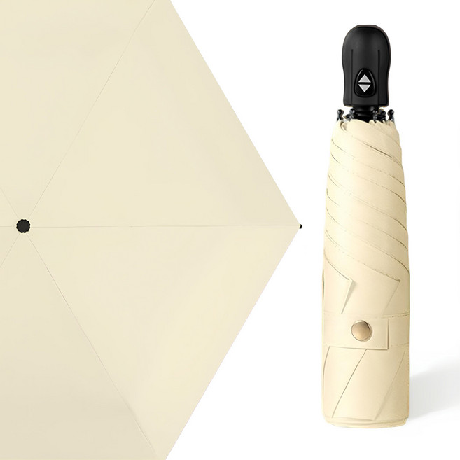 SIAVO 초경량 튼튼한 3단 자동 자외선차단 암막 우양산