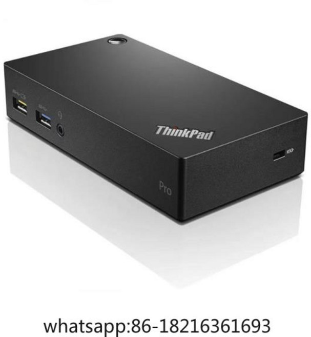 씽크패드 X1 USB 3.0 노트북 도킹 스테이션 레노버 40a7 확장 허브 디스플레이, 씽크패드 X1 USB 3.0 노트북 범용 도킹 스테이션, 1개