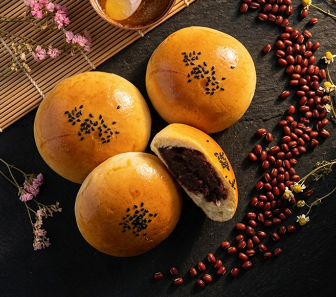 단팥빵 냉동생지 카페 디저트 110g, 20개
