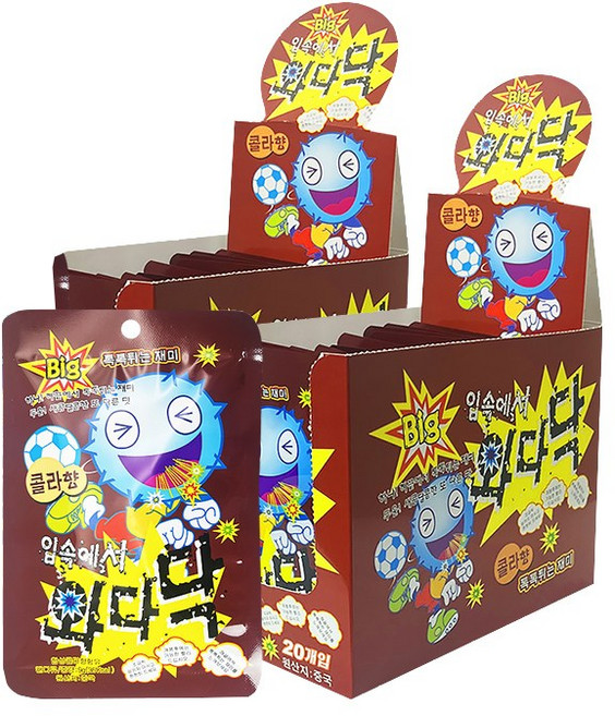 입속에서 와다닥 콜라맛 캔디, 9g, 40개