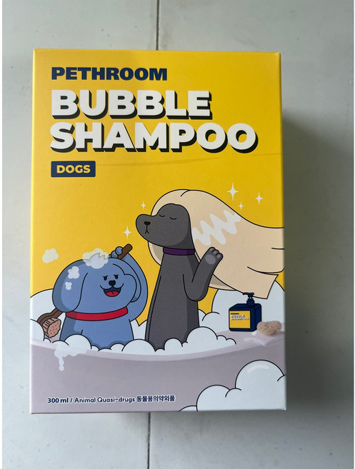 페스룸 버블 샴푸 독스, 300ml, 1개