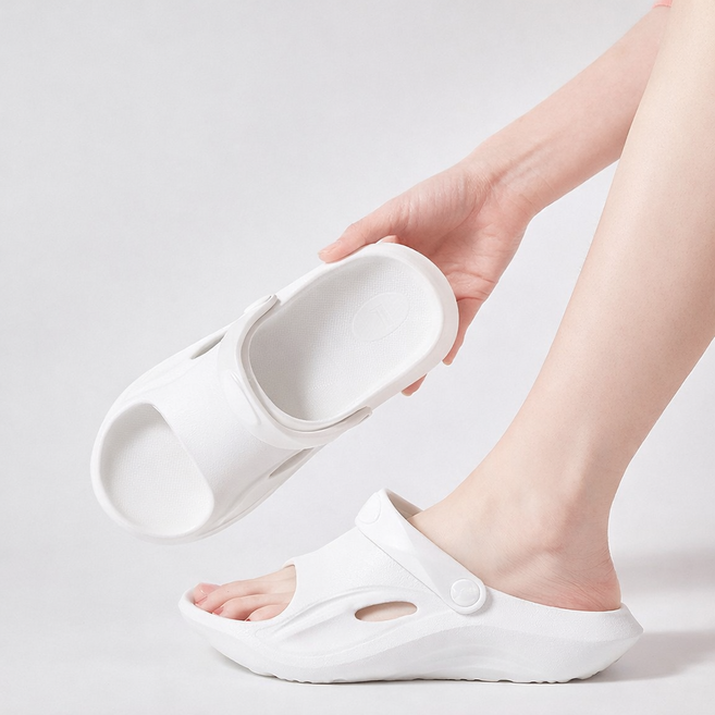 히트그램 남녀공용 발편한 EVA 여름 샌들