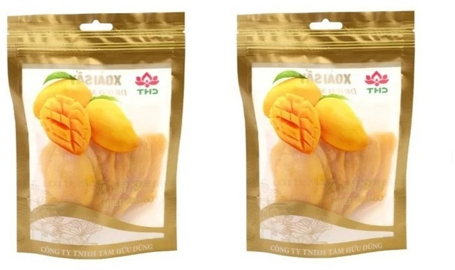 베트남 THD 반건조 건망고 말린망고, 2개, 100g