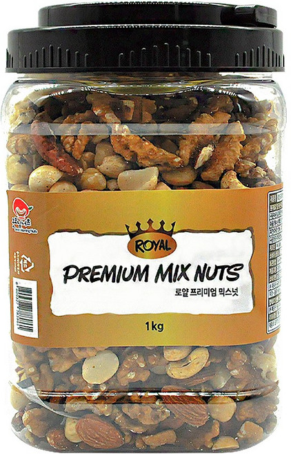 굿모닝너츠 로얄 프리미엄 믹스넛 1통, 1개, 1kg