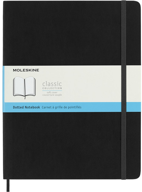 MOLESKINE 經典軟皮筆記本, 黑, 1個