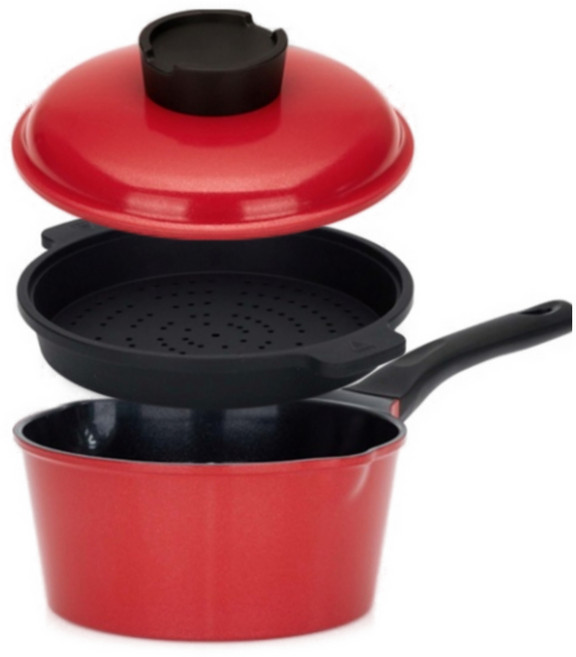 비자트 라면선생 라면냄비 프라이팬 찜기 인덕션 편수 냄비 세트 라면전용냄비, 라면선생찜기세트