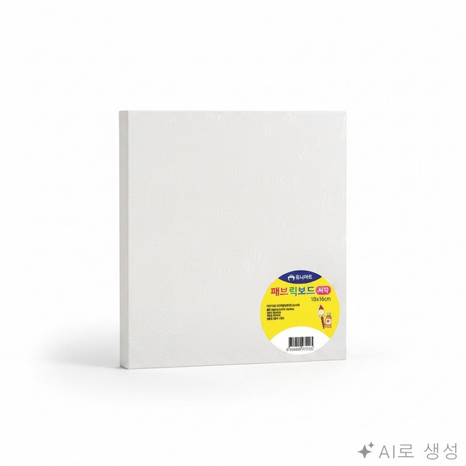 모두상회 패브릭 캔버스 18x16cm 패브릭캔버스, 1개, 1개