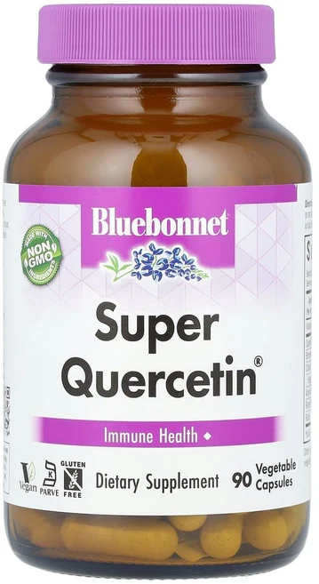 뉴트리션 블루보넷 슈퍼 퀘르세틴 베지 캡슐 90정, 1개 - 쿠팡