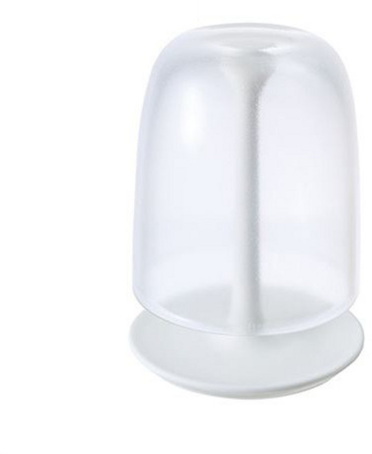 더패브 마나 콤팩트 양치컵 스탠드 세트 2컬러, 1세트, 클리어