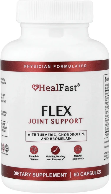 몸관리하세요 겨울입니다 HealFast Flex 관절 지원 캡슐 60정 특별관리진행, 1개 - 쿠팡