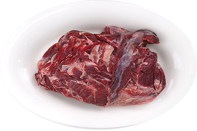 [대국맛짱] 청정지역 보신용 껍데기있는 염소고기 [뼈없는정육] 1kg (일요일&당일발송), 1개