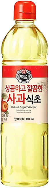 백설 사과식초, 900ml, 1개