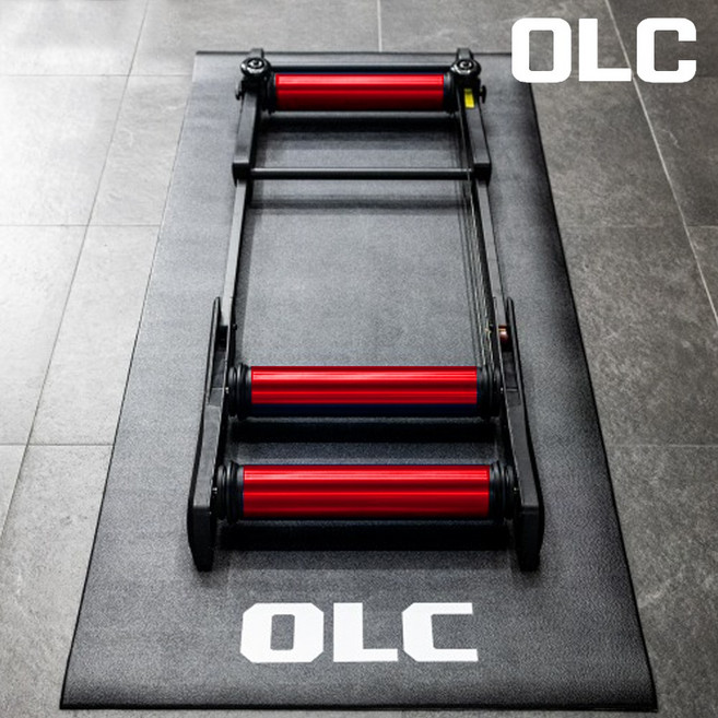 OLC TRIGGER 트리거 자전거 평로라 롤러 트레이너 로라, 레드, 1개