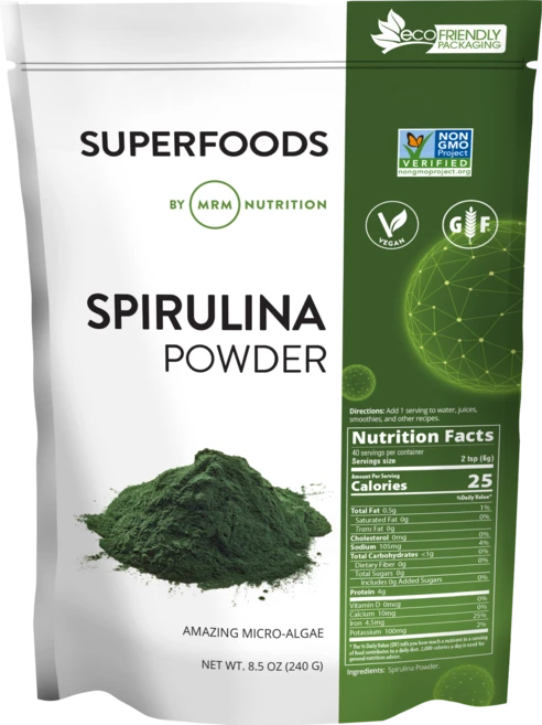 엠알엠 슈퍼푸드 로우 스피루리나 파우더, 1개, 240g - 쿠팡