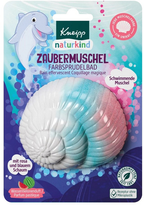 크나이프 키즈 컬러쉘 딸기&수박향 버블배쓰 입욕제 85g, 1개