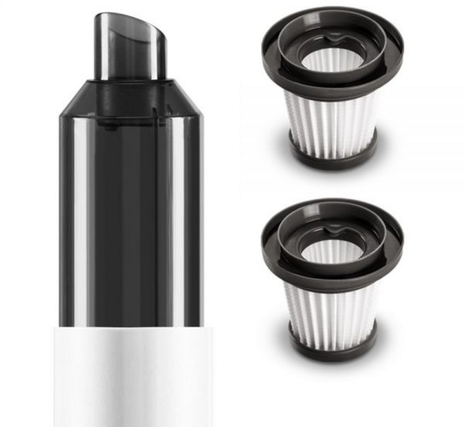 홈리아 미니청소기 HA-6K 룸스틱 미니 전용 구성품 필터/브러시/패드/부속품, 1개, HA-6K 전용 H12 헤파 필터 2개입