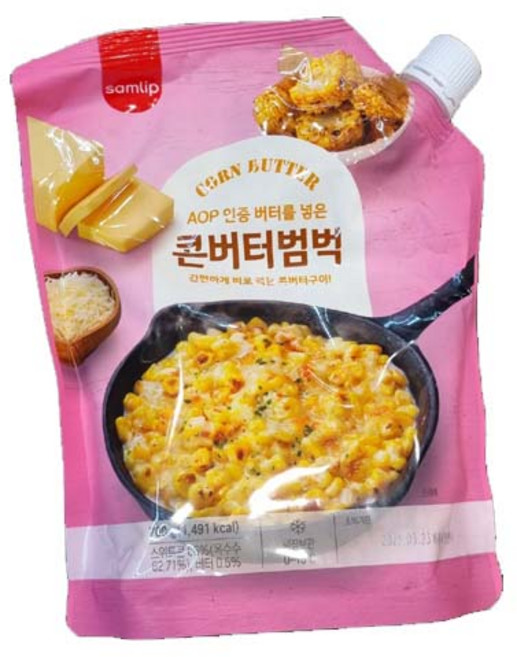 삼립 콘버터범벅 700g(냉장), 1개, 700g
