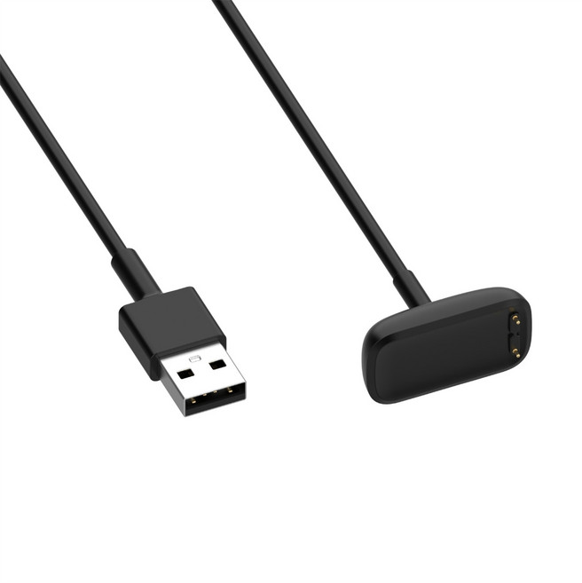 FitbitCharge 6 마그네틱 고속 충전 케이블 도크 브래킷 스마트워치 스테이션에 내구성이 뛰어난 충전기 전원 어댑터, 50cm, 일반 단락