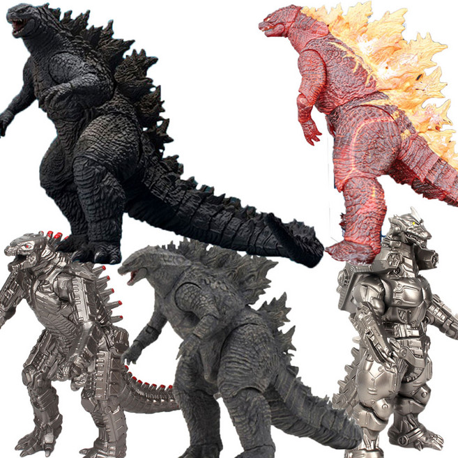 국내출고 신고질라 메카 MECHA 관절 피규어 킹 오브 몬스터 NECA GODZILLA+랜덤 굿즈 피규어, 메카고질라1번24CM, 1개