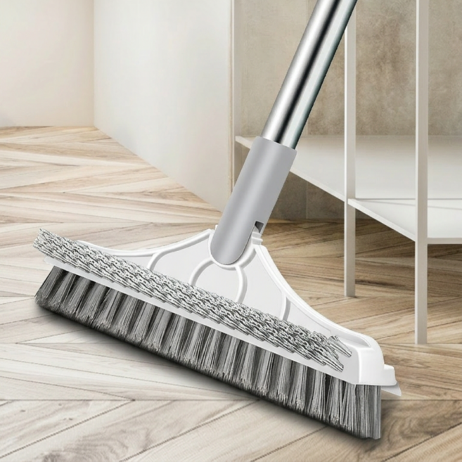 로멀리 3in1 화장실 바닥솔 욕실 청소솔, 내추럴 화이트, 1개