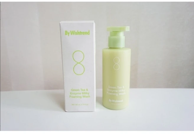 (본사정품) 바이위시트렌드 그린티 & 엔자임 밀키 포밍 워시, 1개, 140ml - 쿠팡
