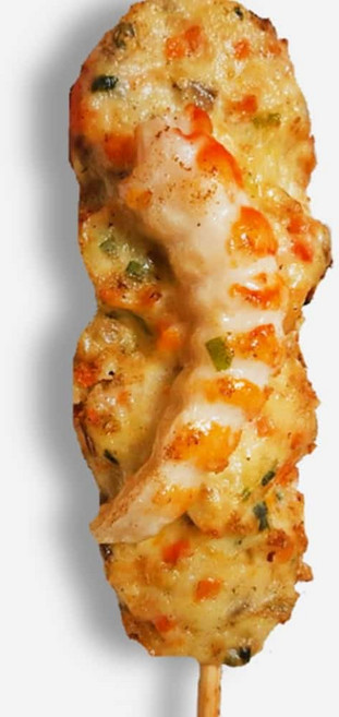 매운 통새우오징어핫바 매운맛 새우야채어묵바 10개, 1개, 110g