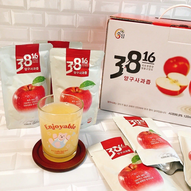 양구 사과즙 3816 선화애플농원, 120ml