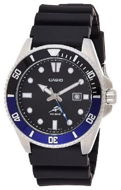 카시오 남성용 아날로그 손목시계 MDV-106 200M 방수시계 Casio