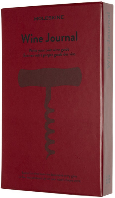 MOLESKINE 熱情系列 品酒筆記本, 酒紅色, 1個