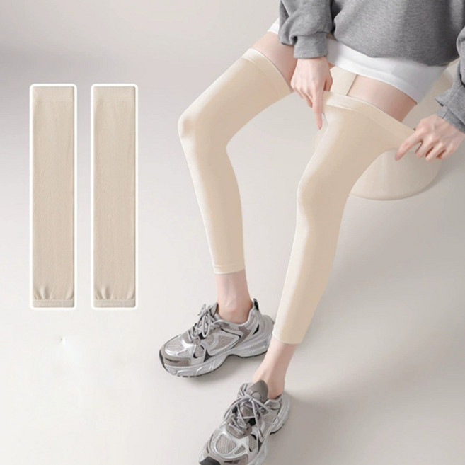 쿠말 냉감 다리 레그 토시 양쪽착용세트, 스킨, 1세트