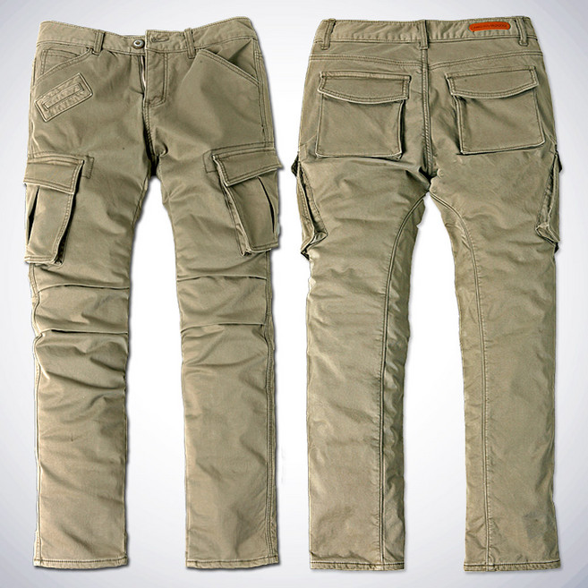 비브레이커스 남자 겨울 기모 카고 바지 VG27 베이지기모