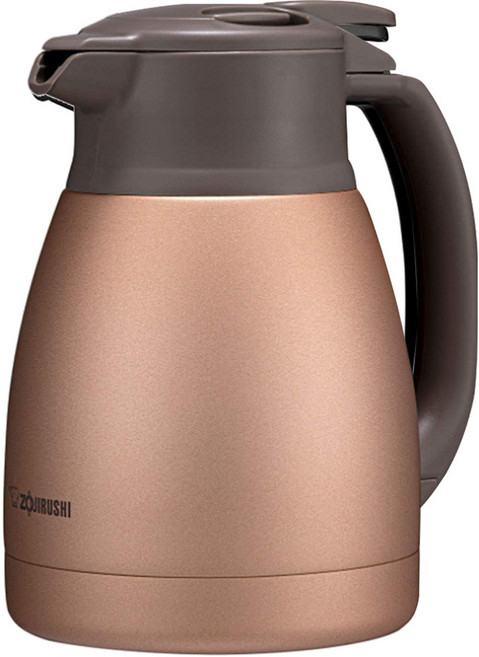 조지루시 보온보냉주전자 SH-HC10 1리터 진공포트, 오렌지(NU), 1000ml