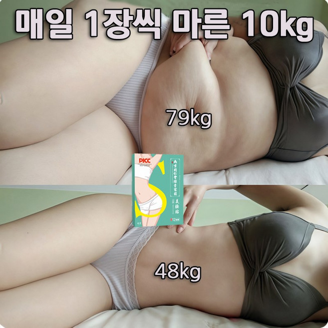 당일배송 12패치 다이어트 패치 지방부종제거 관리 지흡패치, 12매, 1개