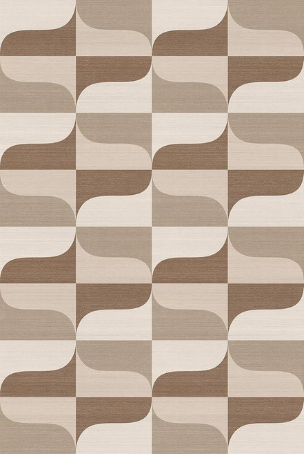 Geometric Rug 2x3 for Entryway Animal Forest Neutral Area Rug Door Mat Machine Washable Non-Slip P