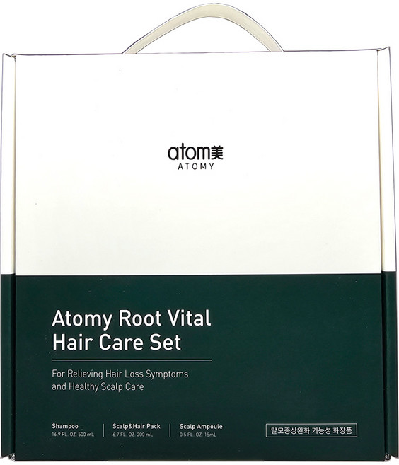애터미 루트 바이탈 헤어케어 세트 (3종), 1세트