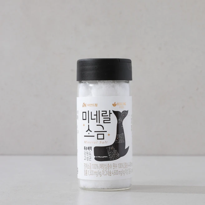 자연드림 깊은바다 미네랄 소금 100g, 1개 - 쿠팡