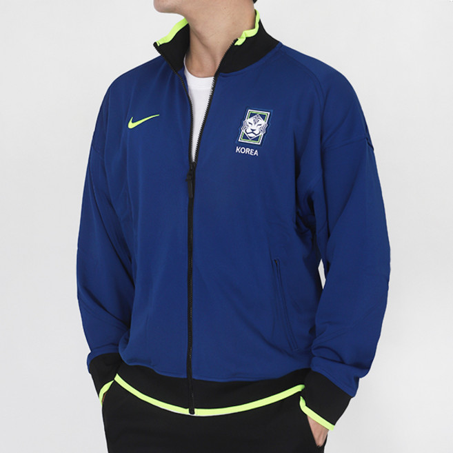 나이키 대한민국 국대 트랙탑 자켓 DRI-FIT Academy Pro 앤섬 KOREA 2025 블루-블랙
