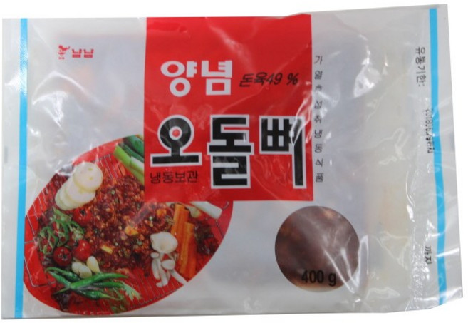 냠냠 양념오돌뼈 400g (냉동), 1개