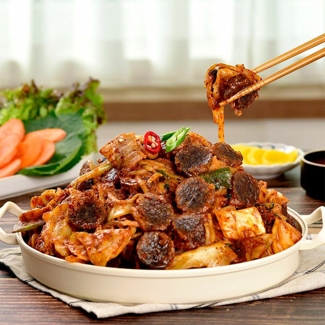 [신림동또순이] 양념순대곱창볶음 2인분 밀키트 1150g, 1개, 1.15kg