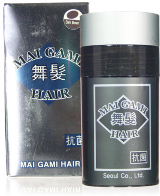 [마이가미] 헤어 증모제 (흑채) 30g, 1개, Black 검정