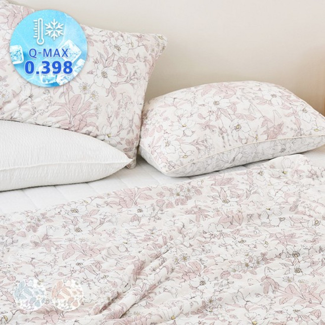 썸머플라워 시원한 접촉냉감 여름 차렵이불S (2colors)