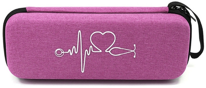 3M 리트만 클래식 III 스테토스코와 호환되는 케이스 보관 정리함과 호환되는 여행용 휴대품, Rose Red