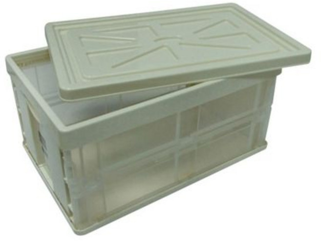 창신리빙 리빙박스 25L 380x550x185mm (1EA) 의류수납박스/수납리빙박스/장난감수납박스/리빙박스정리함, 창신리빙 리빙박스 25L 380x550x185mm (1, 1개