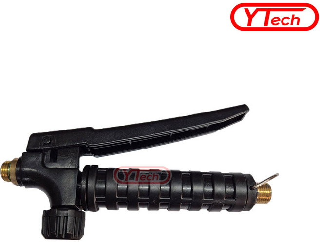 충전분무기 원터치손잡이 자동 충전식 살포기 약대 손잡이, 1개, 검정